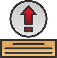 Get On Top Vector Icon Design