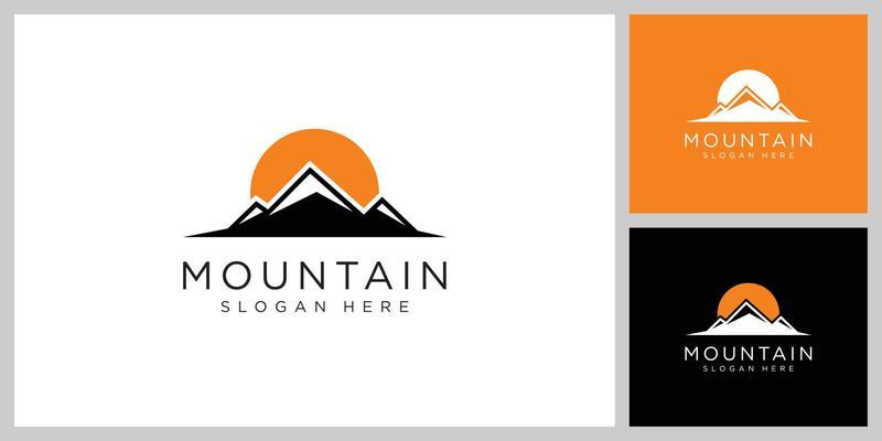 mountain logo vector design template