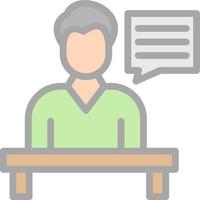 Consulting Vector Icon Design