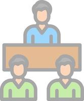 Meeting Vector Icon Design