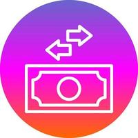 Cash Flow Vector Icon Design