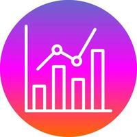 Market Analytics Vector Icon Design