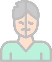 Bipolar Emotion Vector Icon Design