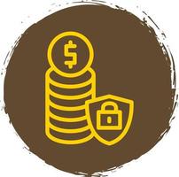 Funds Protection Vector Icon Design