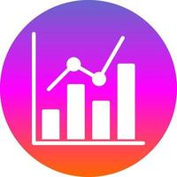 Market Analytics Vector Icon Design