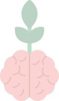 Mental Growth Vector Icon Design