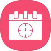 Deadline Vector Icon Design