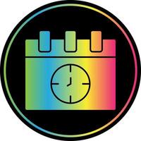 Deadline Vector Icon Design