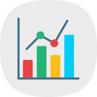 Market Analytics Vector Icon Design
