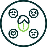 Emotion Factors Vector Icon Design