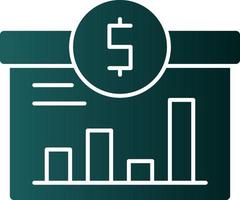 Cash Flow Projections Vector Icon Design