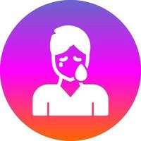Grief Vector Icon Design