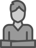 Meditation Vector Icon Design