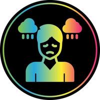 Depression Vector Icon Design