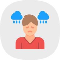 Depression Vector Icon Design