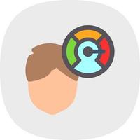 Mental Control Vector Icon Design