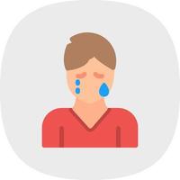 Grief Vector Icon Design