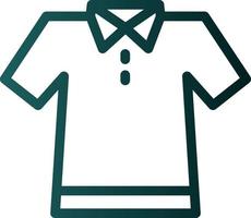 Polo Shirt Vector Icon Design