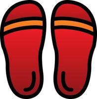 Slipper Vector Icon Design