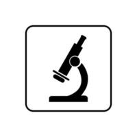 Microscope icon vector design