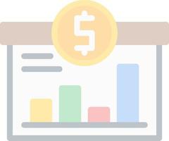 Cash Flow Projections Vector Icon Design