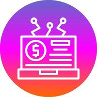 Digital Asset Vector Icon Design