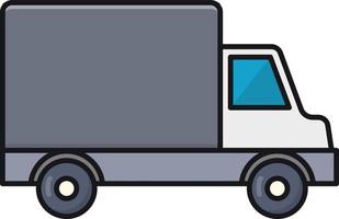 delivery truck vector illustration on a background.Premium quality symbols.vector icons for concept and graphic design.