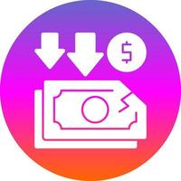 Bankruptcy Vector Icon Design