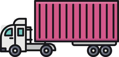 container vector illustration on a background.Premium quality symbols.vector icons for concept and graphic design.