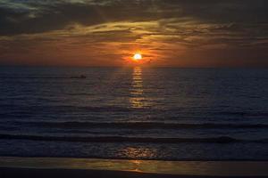 Sunset at Kamala Beach photo