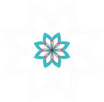 Beautiful abstract flowers vector design