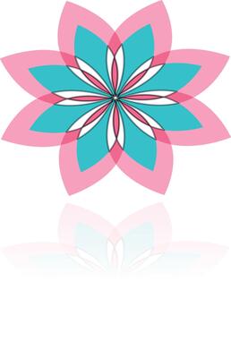 Beautiful abstract flowers vector design