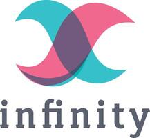 Infinity logo. Zen Circle icon or symbol. vector