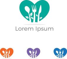 Restaurant Logo - Food Industry, favorite and healthy food logo vector