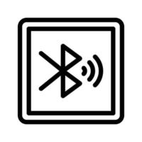 bluetooth vector illustration on a background.Premium quality symbols.vector icons for concept and graphic design.