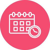 Schedule Vector Icon Design