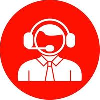 Customer Service Vector Icon Design