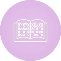 Braille Vector Icon