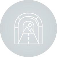 Tunnel Vector Icon