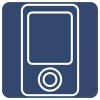 Technology ipod , illustration, vector on a white background.