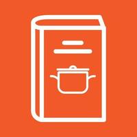 Soup Recipes Line Color Background Icon vector