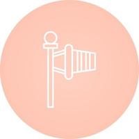 Windsock Vector Icon