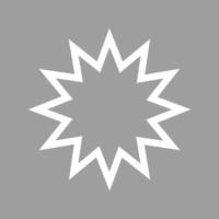 Explosion I Line Color Background Icon vector