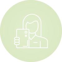 Selfie Vector Icon