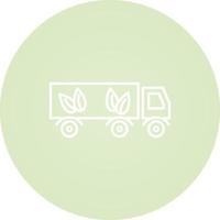 Eco friendly Truck Vector Icon