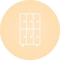 Lockers Vector Icon