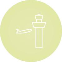 Air Control Tower Vector Icon