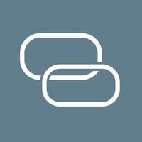 Personal Hotspot Line Color Background Icon vector