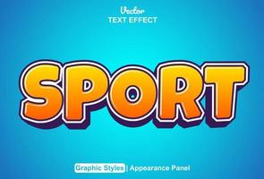 Text effects level up with graphic styles and can be edited. vector