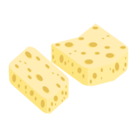 barras de queso con varias formas y variantes png